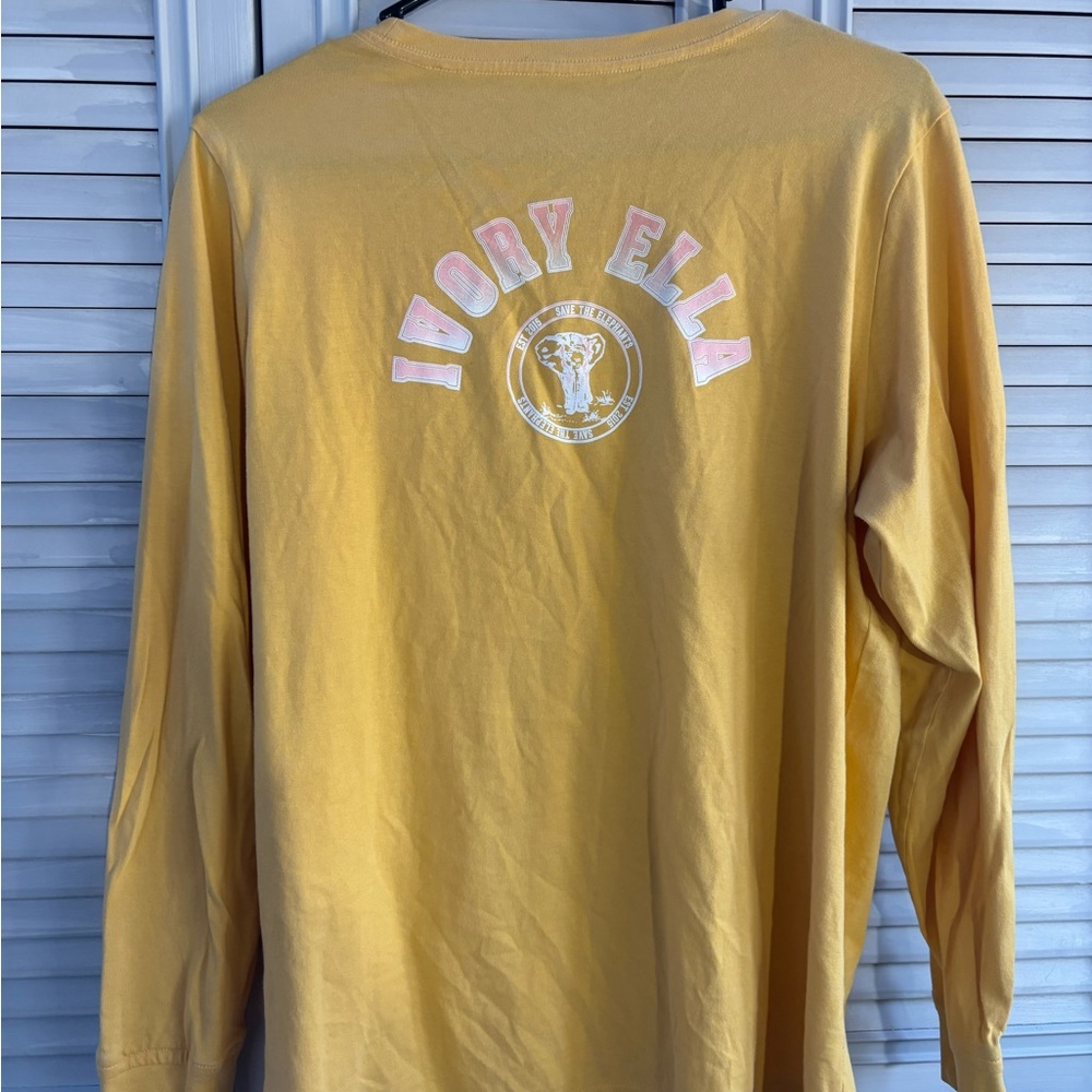 Ivory Ella Yellow Long Sleeve T
